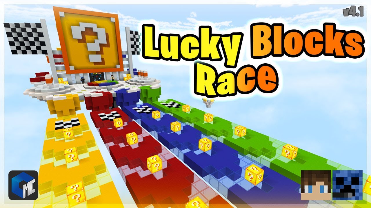 Lucky Blocks Race | Trailer | Mapa/Minigame | Minecraft Bedrock Edition ...