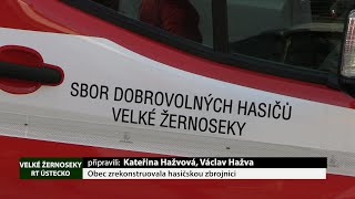 VELKÉ ŽERNOSEKY: Obec zrekonstruovala hasičskou zbrojnici