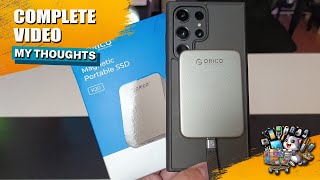 ORICO 1TB Magnetic Portable SSD Review: Blazing 2000MB/s Speeds!