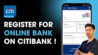 How to Register for Citibank Online Banking !