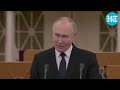 putin speech live russian president speaks at concert dedicated to late st. petersburg mayor