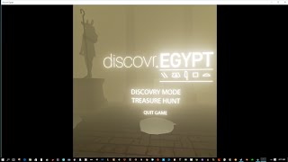discoVR:Egypt -- VR First Gameplay No Edit Predator242