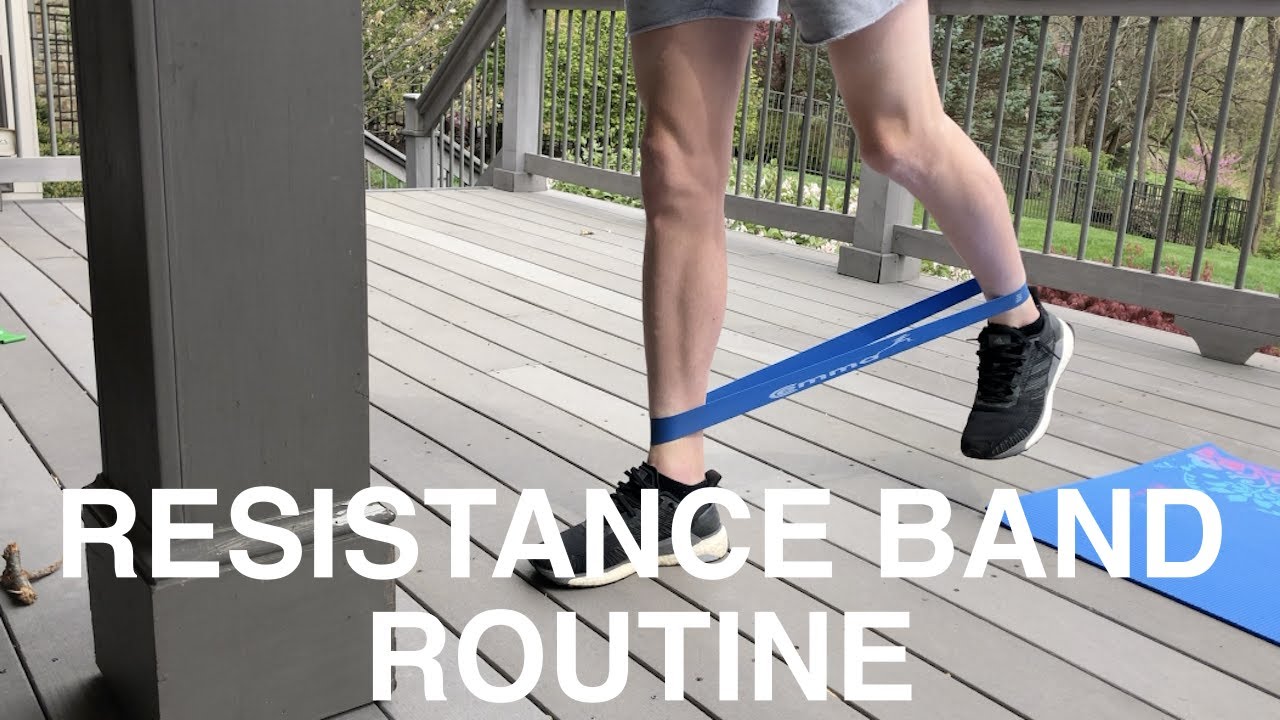 Resistance Band Routine For Runners! / Injury Prevention For Runners ...