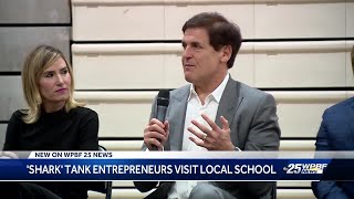 Shark Tank entrepreneurs visit local school