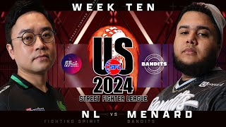 NL (Akuma) vs. MenaRD (Blanka) - Bo5 - Street Fighter League Pro-US Week 10