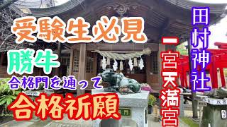 【合格祈願】受験生必見！田村神社・一宮天満宮　合格門をくぐり合格祈願。#youtube #google #合格祈願 ＃受験生