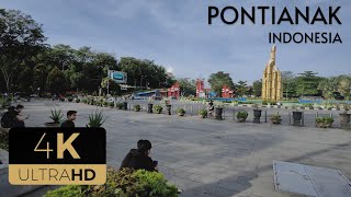 PONTIANAK, WEST KALIMANTAN [ INDONESIA ] WALKING TOUR 4K 60FPS