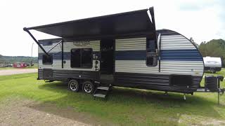 HENDERSON AUCTIONS WILL BE SELLING THIS 2022 29 FT PATRIOT EDITION 26DJSE TRAVEL TRAILER AT AUCTION