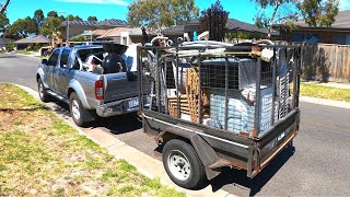 How I Stack My Trailer With Scrap Steel