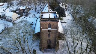 Winter in Audley from Above | January 2025 (DJI Mini 3 Drone Footage)