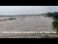 extreme flooding vellore palar river bridge today vellore palarriver@munna tailors