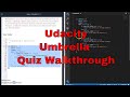 Udacity - Umbrella Quiz Walkthrough - JavaScript