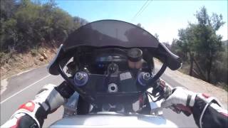 RUNNING WITH DOUG ON LATIGO (RC51 vs TRIUMPH)