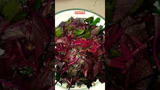 Kosola saga recipe 😋😌/ lal saag tasty  #saga#recipe #shorts#trending