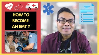 How to become an EMT in California