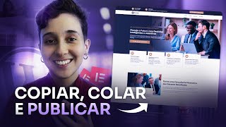 Como Criar Site Profissional Em 25 Minutos - Só Copiar e Colar