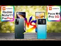 Xiaomi Poco M4 Pro 5G Vs Xiaomi Redmi note 11 Pro Plus