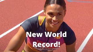 Sydney McLaughlin Breaks World Record in Women's 400m Hurdles Finals~2022 USA National Championships