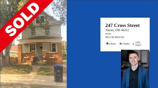 Property Sold: 247 Cross St. Akron, OH - Dustin Purtan Real Estate