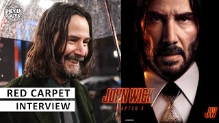 Keanu Reeves on John Wick Chapter 4 & why the soulful moments are as important as the action