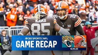 Flacco, Browns SNAP Jaguars 9-game road win streak | Game Recap | CBS Sports