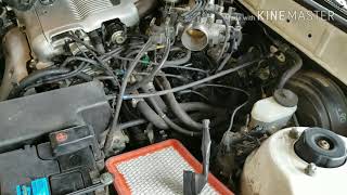 How to change your fuel filter on a toyota Camry 3.0 89 90 91 92 93 94 95 96 97 98 99