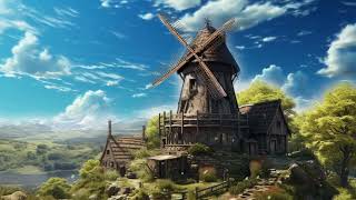 Serene Windmill House / Calm Relaxing Music for Peaceful Moments