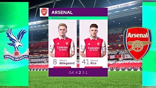 FIFA 23 | Crystal Palace vs Arsenal ft Declan Rice - Premier League 2023/24 - PS5 Gameplay