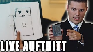 MEINE ERSTE ZAUBERSHOW - Live Auftritt auf der Hochzeit meiner Schwester