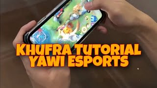 Yawi Esports Khufra Tutorial Tips and Tricks | Mobile Legends |