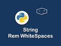 string remove extra whitespaces in python 😀