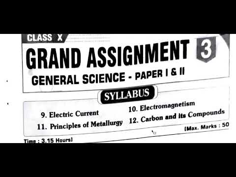 Ap Tenth Class|Revision Test Papers Physics|10th Physics Grand ...