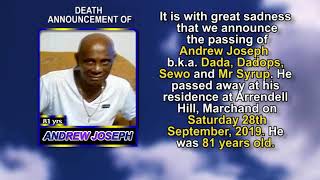 Andrew Joseph short