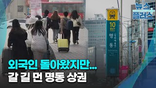 외국인 돌아왔지만...갈 길 먼 명동 상권 [다시! 명동으로]/한국경제TV뉴스