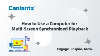 How to Use a computer for Multi-Screen Synchronized Playback