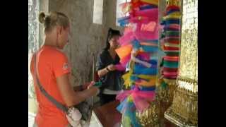 Inside The City Pillar (Shrine) of Surat Thani