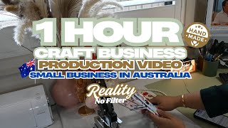 1-Hour Craft Business Production | Small Business from Australia | Making Magnets & Party Needs