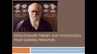 Botwin Lectures -- Darwin \u0026 Evolution -- 4 Guiding Principles