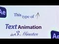 How to Create VIRAL Text Animations in After Effects | Beginner to pro