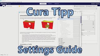 Cura Tipp: Settings Guide