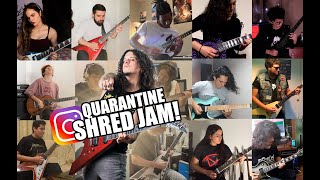 INTERNATIONAL METAL GUITAR JAM - 23 guitar players, 15 countries (INSTAJAM 1)