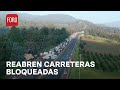 Ejidatarios acuerdan reabrir autopistas tras el bloqueo en la México-Puebla - Sábados de Foro