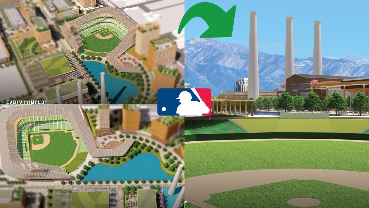 MLB Expansion Team Coming To Utah?? *Stadium Renderings* - YouTube