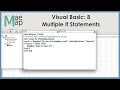 VB: 8 Multiple If Statements with MsgBox