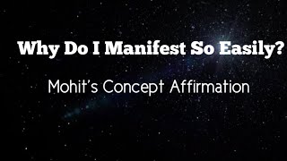 1 Hour Mohit's Askfirmations (Afformations) Why Do I Manifest So Easily? - Invented by Noah St John