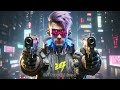 to be free new cyberpunk 2077 music mix industrial electronic tech bass cyber zero music