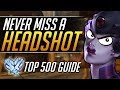 MASTER HEADSHOTS on WIDOWMAKER - Top 500 Gameplay Tips | Overwatch Pro Guide