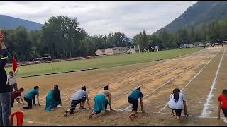 Girl 100 meter Running Forest guard bharti//Babeli ground kullu