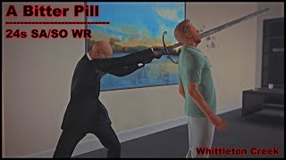 HITMAN 3 - A Bitter Pill - 24s SA/SO WR