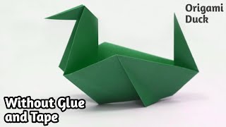 How To Make a Paper Duck - Easy Origami Duck Folding